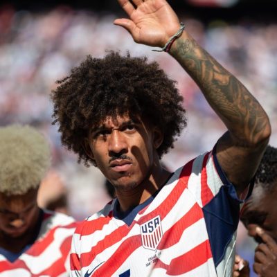 Chris Richards on Balogun red card controversy, U.S.-Belgium knockout match: "It's business as usual"