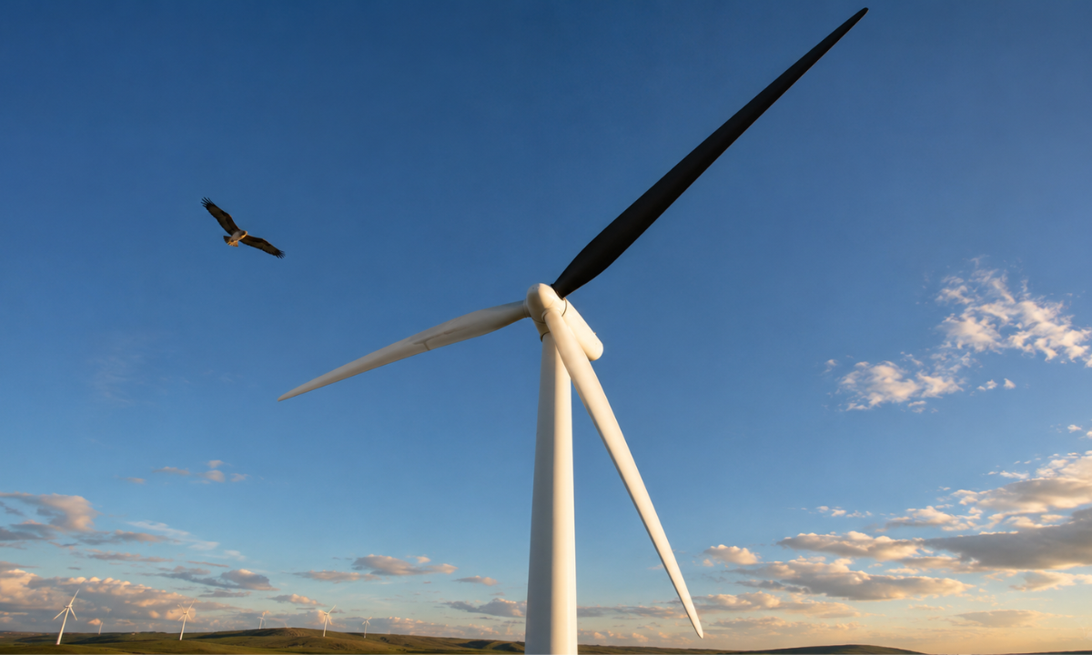 In Norway, scientists painted one wind turbine blade black, and bird deaths dropped nearly 70%