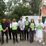 J-K activists hold protest at JNU; call for justice, protection of human rights in PoJK