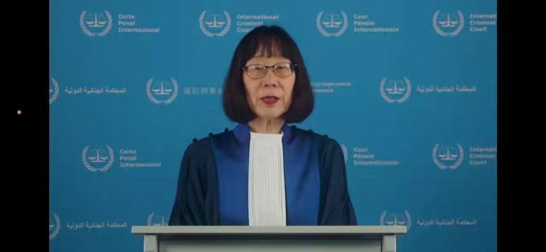 July 17 is International Criminal Justice Day. WATCH: ICC President Tomoko Akane urged states to defend international rule of law and continue the pursuit of justice. Duterte case lawyer, Atty. Gilbert Andres, said the ICC is "more vital than ever" in fight against impunity. | via Zen Hernandez, ABS-CBN News