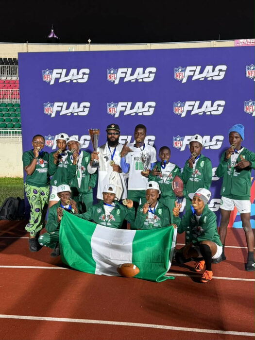 Nigeria Retain African Flag Football Supremacy, Wins 2 Golds In Kenya
