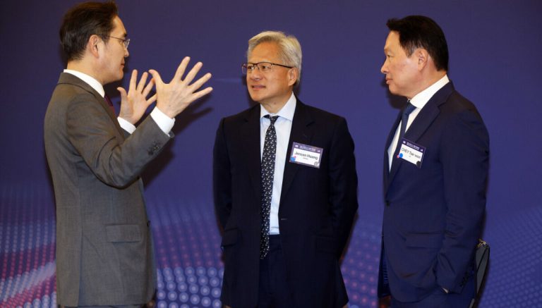 Samsung, SK and Naver leaders to meet Nvidia CEO Jensen Huang in U.S. AI summit