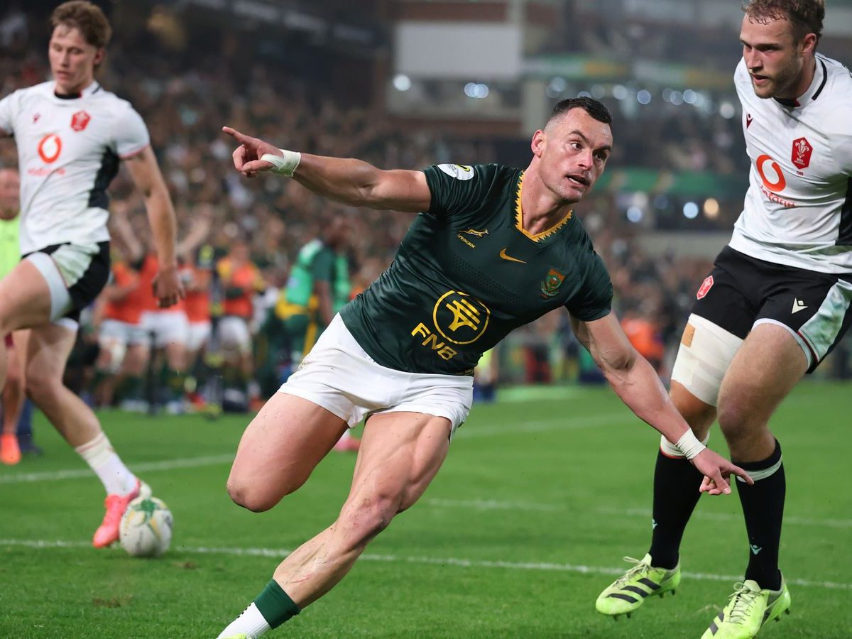 South Africa 43-0 Wales: Springboks cruise to seven-try win in Durban despite errors | Rugby Union News