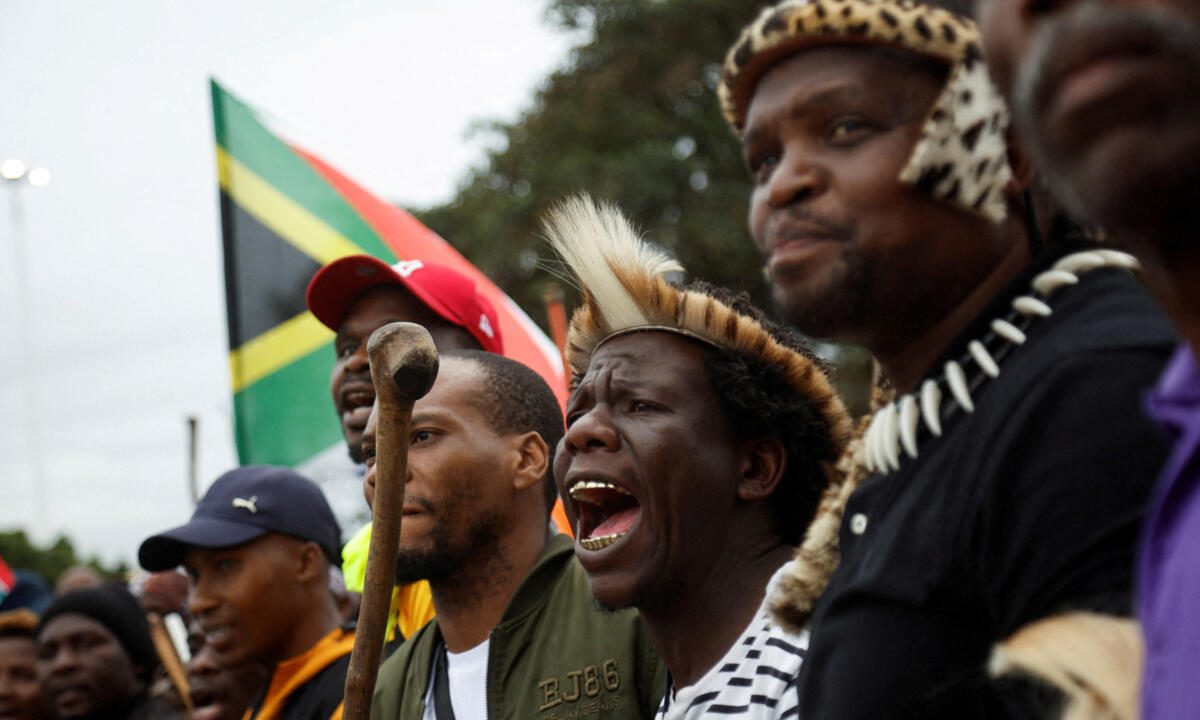South Africa deploys police, foreigners brace for violence as anti-immigrant protests begin