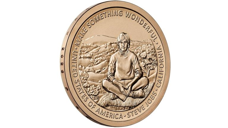 Steve Jobs commemorative coin is reissued, but hurry
