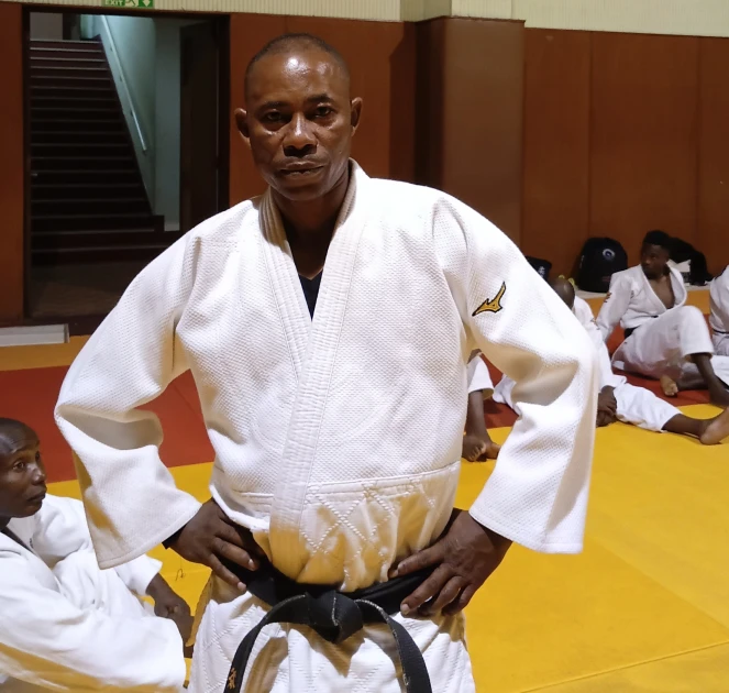 Zablon Masha keen on building a future for disability judo in Kenya