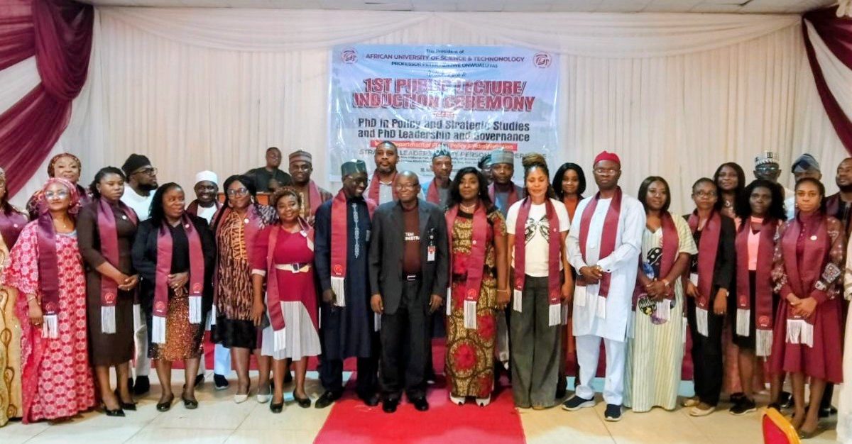 African Varsity Inducts Pioneer PhD Students In Leadership, Public Policy