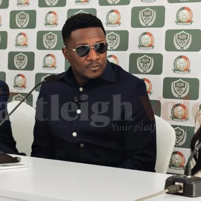 Asamoah Gyan challenges Kenya to turn abundant grassroots talent into football stars
