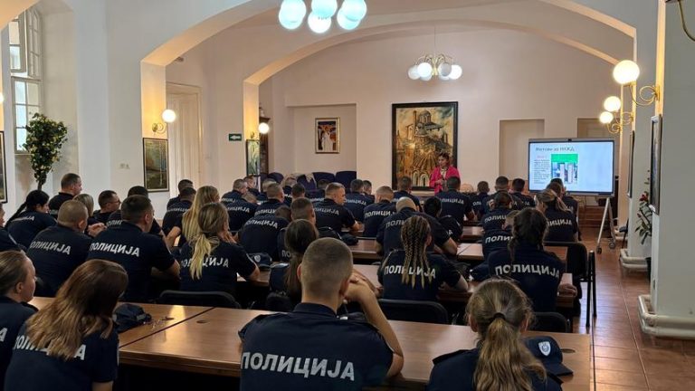 OSCE trains over 650 police cadets in Serbia on responding to violence against women and girls