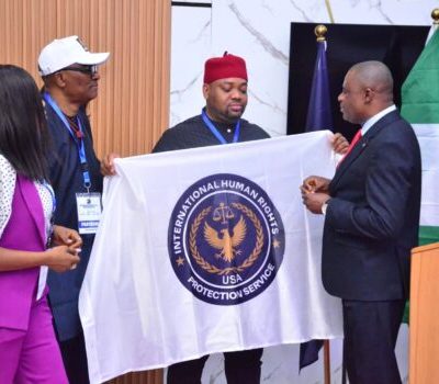 Okolo confirmed West African regional director International Human Rights Protection Service