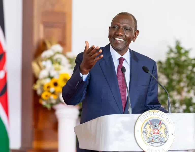 Ruto Sets 10-Year Target to Transform Kenya Into an Upper Middle-Income Economy