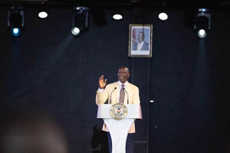 Ruto tells young performers: You could be Kenya's next global star