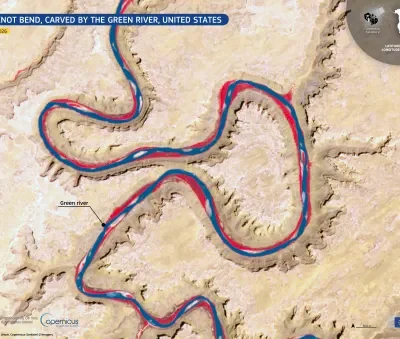 The Bowknot bend, carved by the Green river, USA | EU Space Support Office