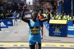 2022 Boston Marathon women’s champion Peres Jepchirchir suspended