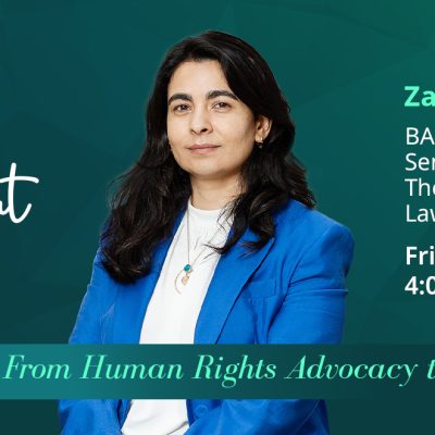 ALUMS Chat: Zainab Malik On Rethinking Justice From Human Rights Advocacy to Systemic Change