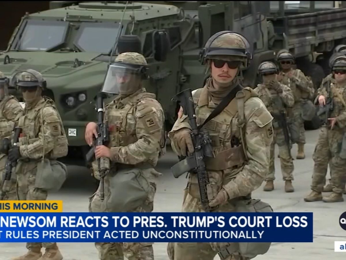  Appeals court rules Donald Trump's CA National Guard deployment to Los Angeles was unlawful