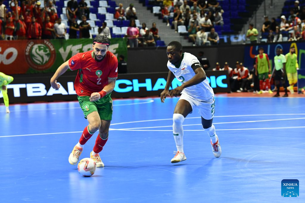 CAF Futsal Africa Cup of Nations: Morocco vs. Zambia-Xinhua