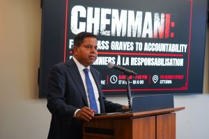 Chemmani demands international attention, justice and accountability