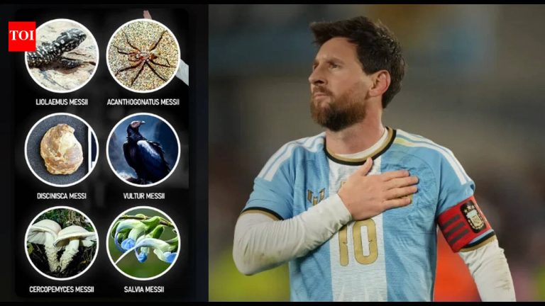 Lionel Messi breaks own Guinness World Record with six species named in his honour: All the insects, animals, fossils, fungi, and plants | Football News