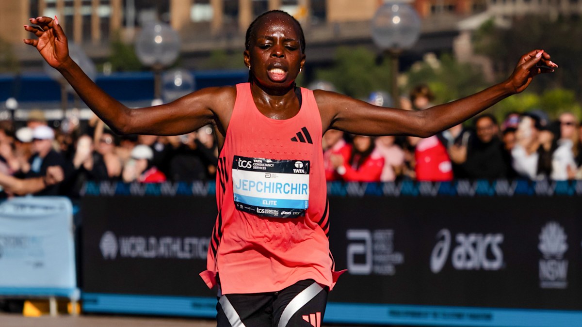 Peres Jepchirchir drug test news: 2026 Sydney Marathon champion provisionally suspended after testing positive