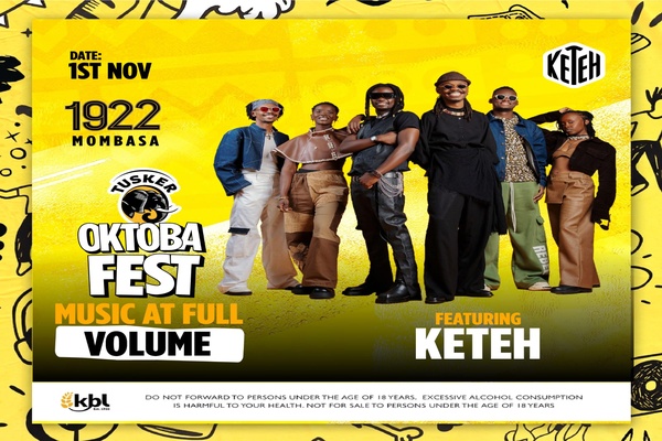 Tusker Oktobafest to bring music & entertainment to Mombasa this weekend